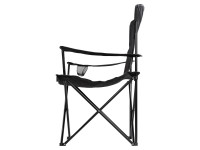 Складной стул для отдыха на природе Camp, черный