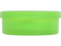Силиконовая трубочка Fresh в пластиковом кейсе, зеленое яблоко
