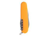 Нож перочинный Stinger, 90 мм, 10 функций, материал рукояти: АБС-пластик (оранжевый)