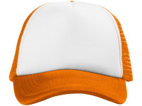 Бейсболка Trucker, оранжевый/белый